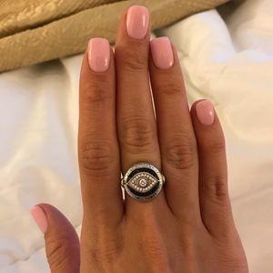 Evil eye ring